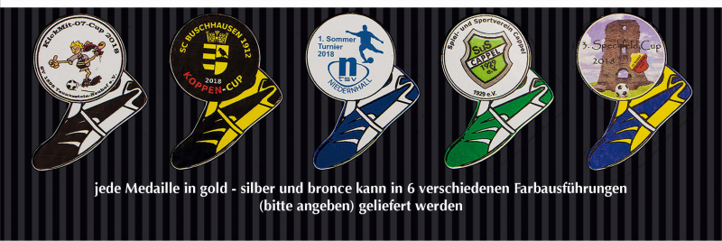 Fußballmedaillen